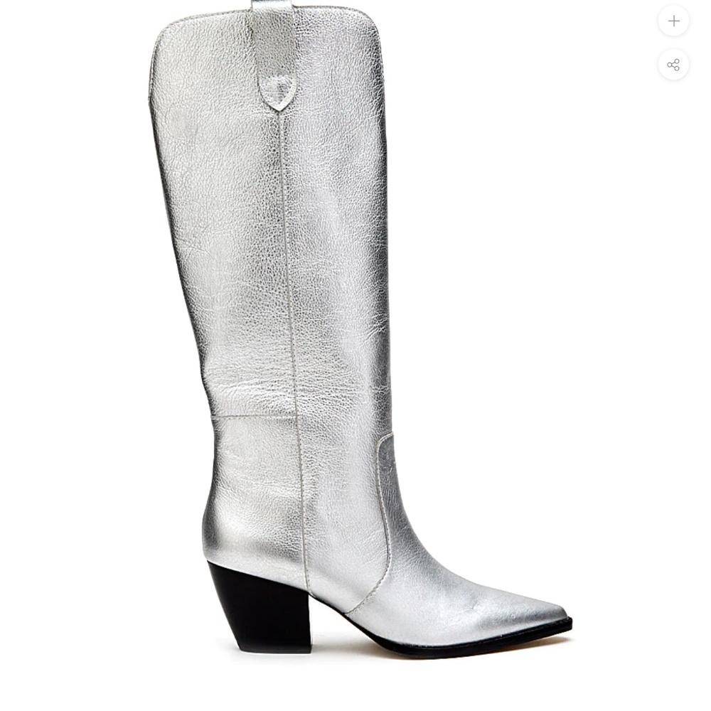 Matisse Stella Silver Boots Brand New 10 M - Picture 6 of 6